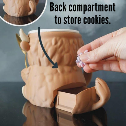 Highland Cow Ice Cream Mug Holder